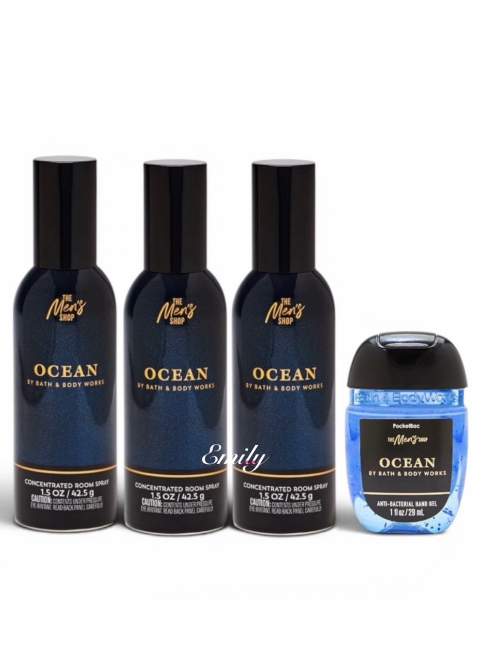 3X Bath & Body Works OCEAN
Concentrated Room Sprays